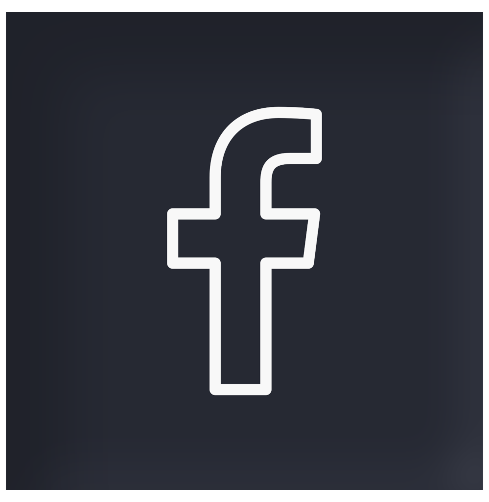 Button auf das facebook-Profil von MEE KAFFEE in der mobilen Ansicht des online-Shops.
