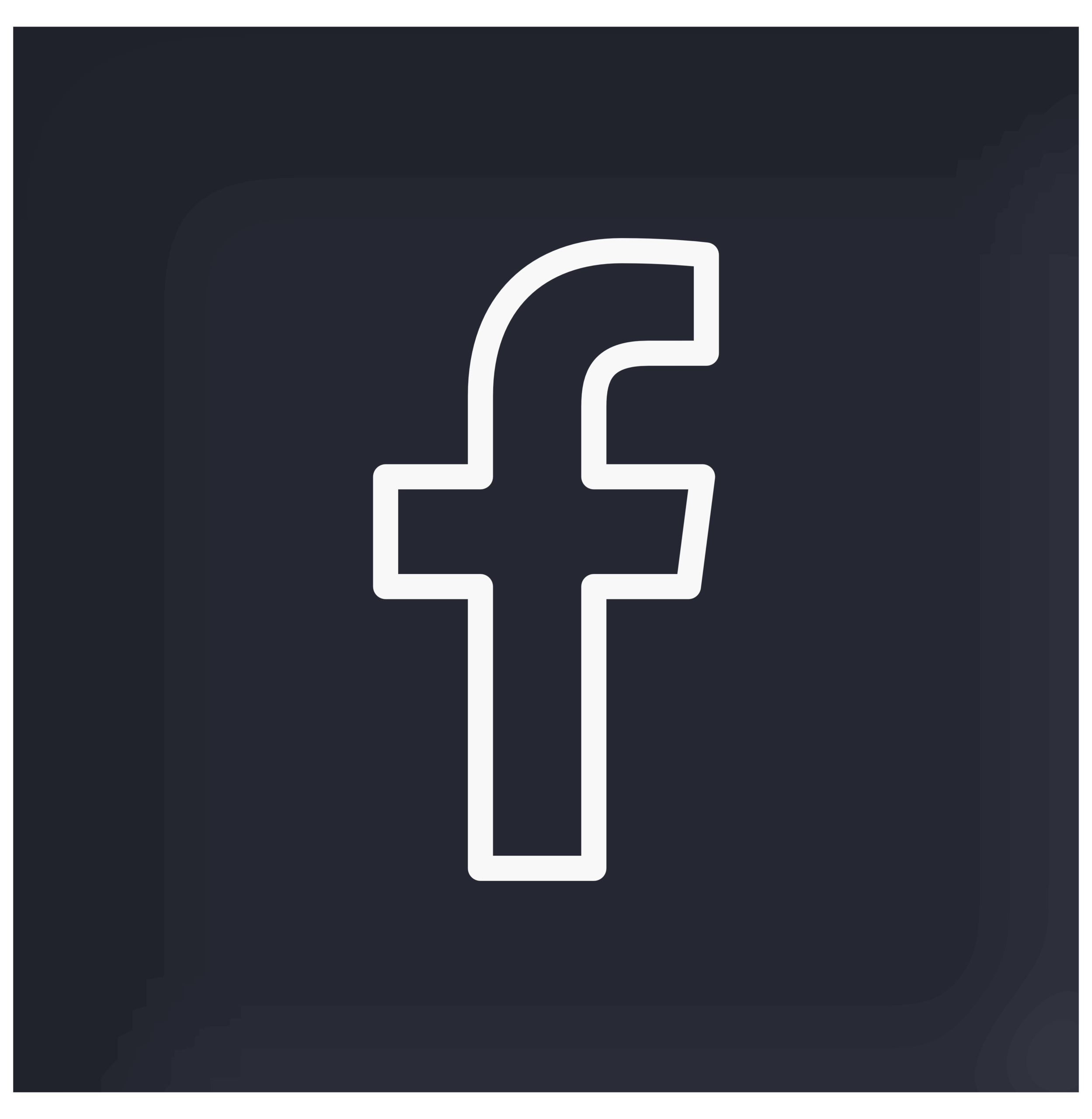 Button auf das facebook-Profil von MEE KAFFEE in der mobilen Ansicht des online-Shops.