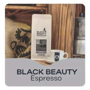 Foto vom Black Beauty Espresso von MEE KAFFEE in der 250g Variante