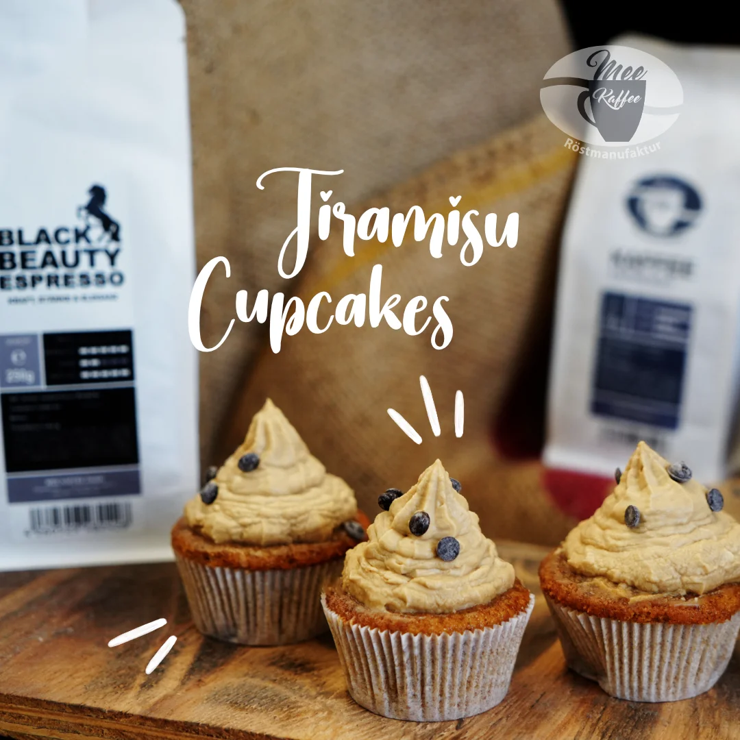 Tiramisu Cupcakes - einfach richtig lecker mit herrlichem MEE KAFFEE Espresso oder Röstkaffee