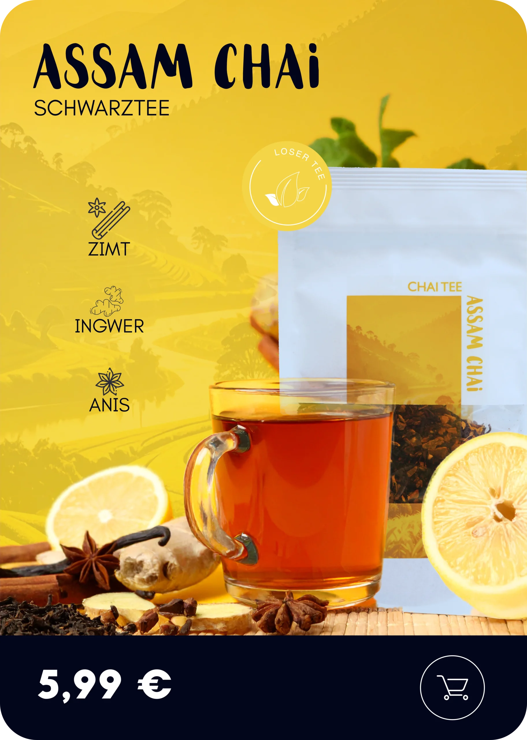 Assam Chai (Loser Tee)