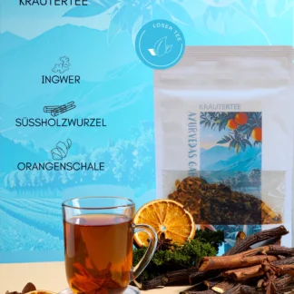 Ayurveda Garten (loser Tee)