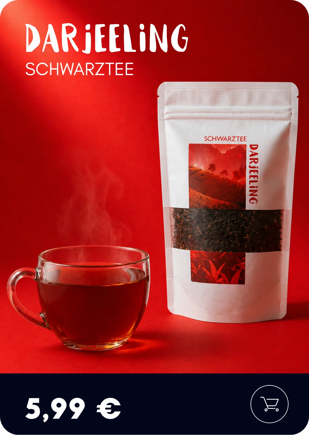Darjeeling Schwarztee – Edler Schwarztee mit feinem, aromatischem Geschmack